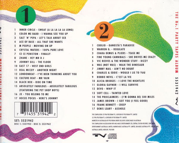 Various : The No.1 Party Tapes Album (2xCD, Comp)