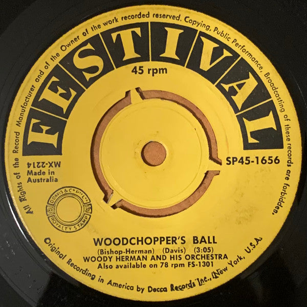 Woody Herman And His Orchestra : The Golden Wedding  (7", Single)