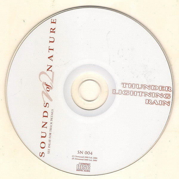 Paul Rayner-Brown : Thunder Lightning Rain (CD, Maxi)