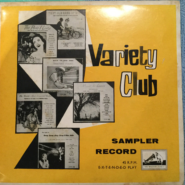 Various : Variety Club Sampler Record (7", EP, Mono, Smplr)