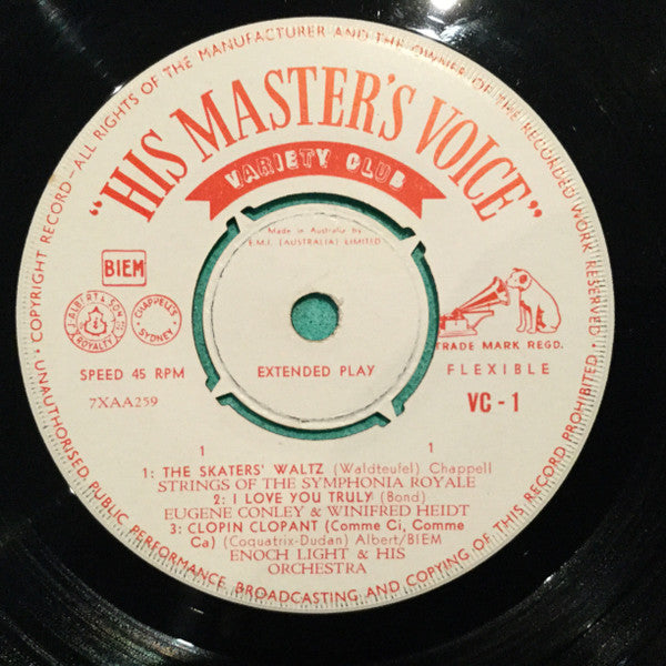 Various : Variety Club Sampler Record (7", EP, Mono, Smplr)
