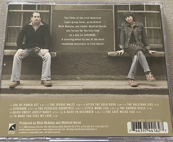 Mick McAuley & Winifred Horan : Serenade (CD, Album)