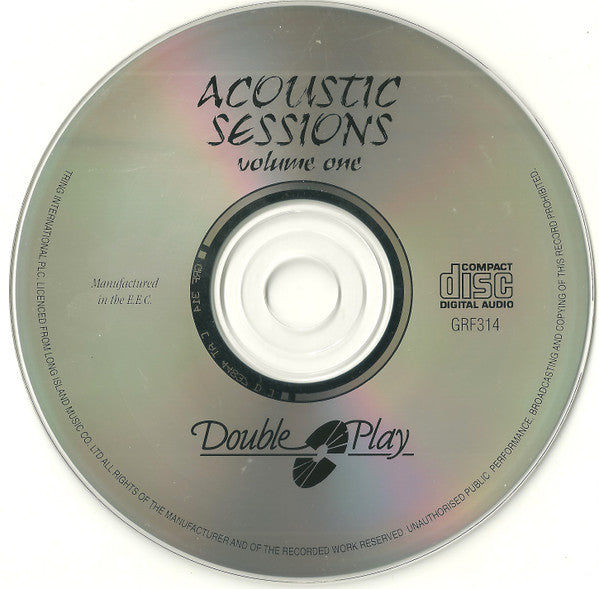 Sounds Accoustic : Acoustic Sessions (Volume One) (CD, Album)