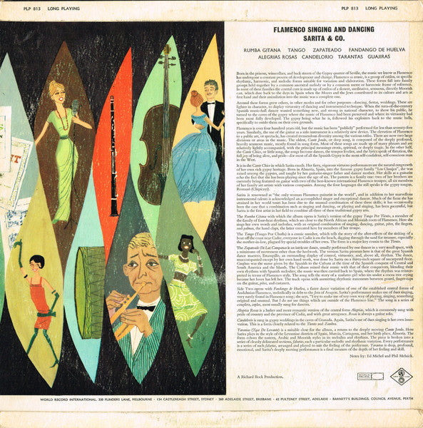 Sarita & Co.* : Flamenco! (LP, Album, Mono, Club)