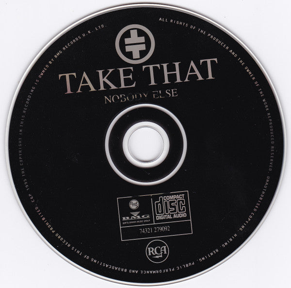 Take That : Nobody Else (CD, Album)