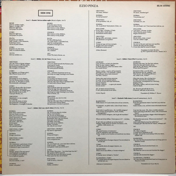 Ezio Pinza : Ezio Pinza; The First Recordings:1923-4 (LP, Album, Comp, Mono)