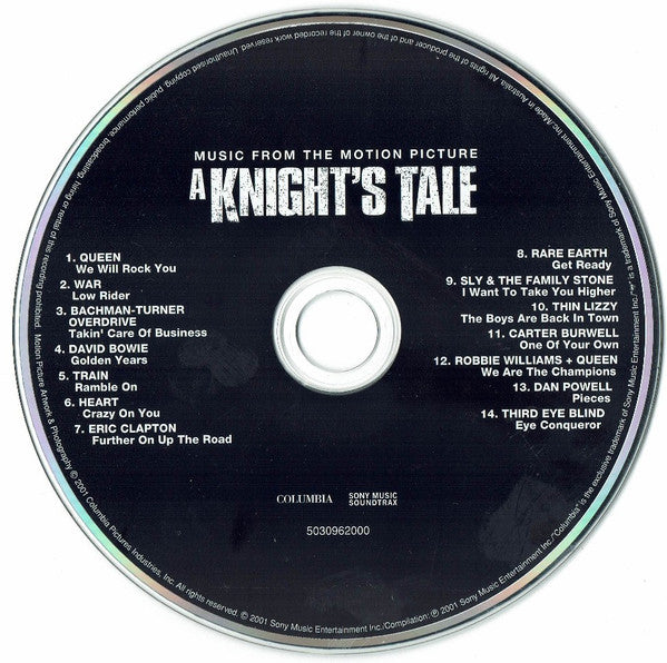 Various : A Knight's Tale (Music From The Motion Picture) (CD, Comp)