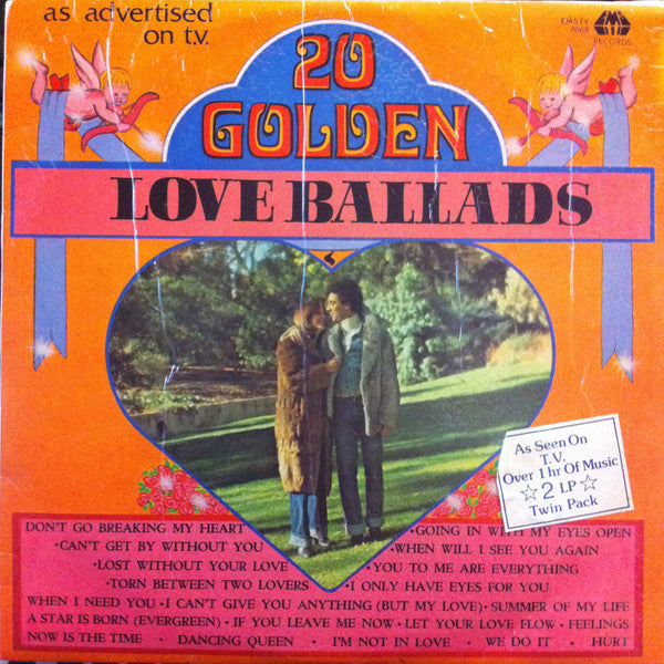 Unknown Artist : 20 Golden Love Ballads (2xLP)