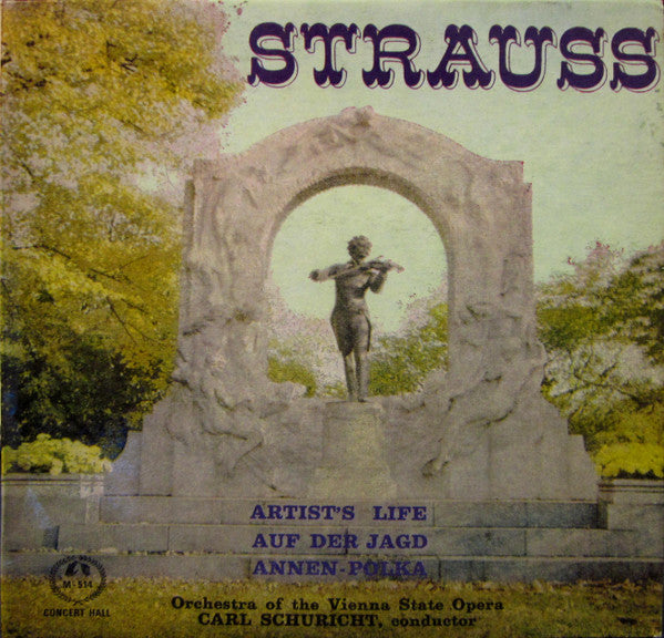 Johann Strauss*, Orchestra Of The Vienna State Opera* Conducted By Carl Schuricht : Strauss (7", EP)