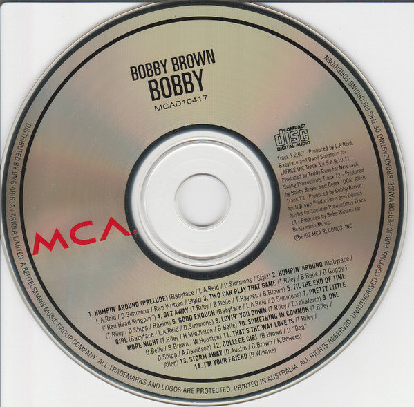 Bobby Brown : Bobby (CD, Album)