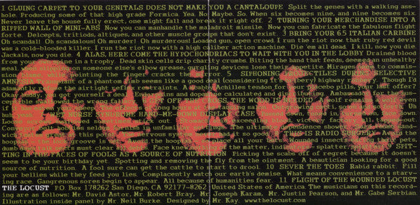 The Locust : Flight Of The Wounded Locust (CD, EP)