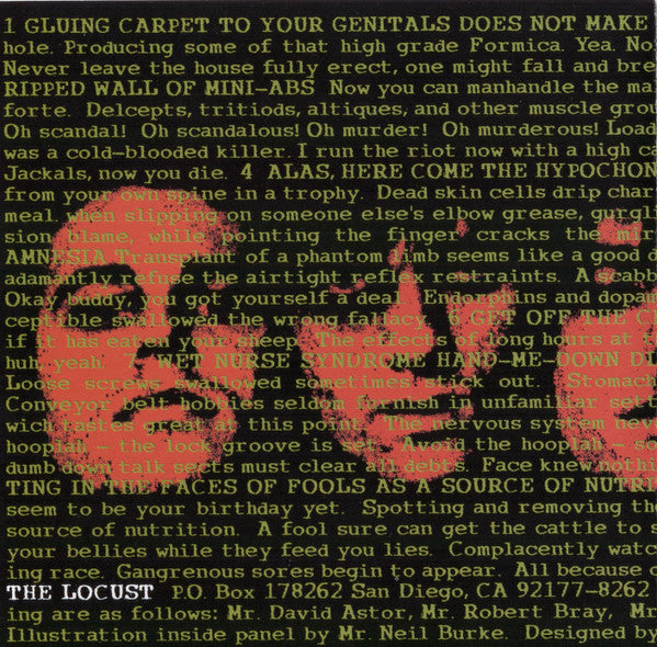 The Locust : Flight Of The Wounded Locust (CD, EP)