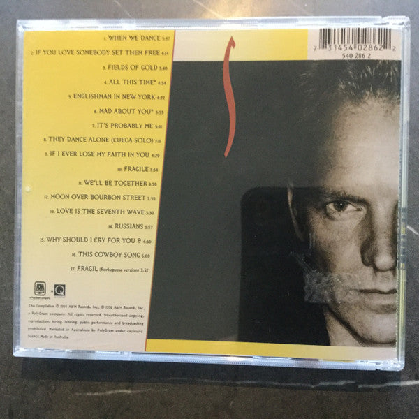 Sting : Fields Of Gold: The Best Of Sting 1984 - 1994 (CD, Comp, RE, RM)
