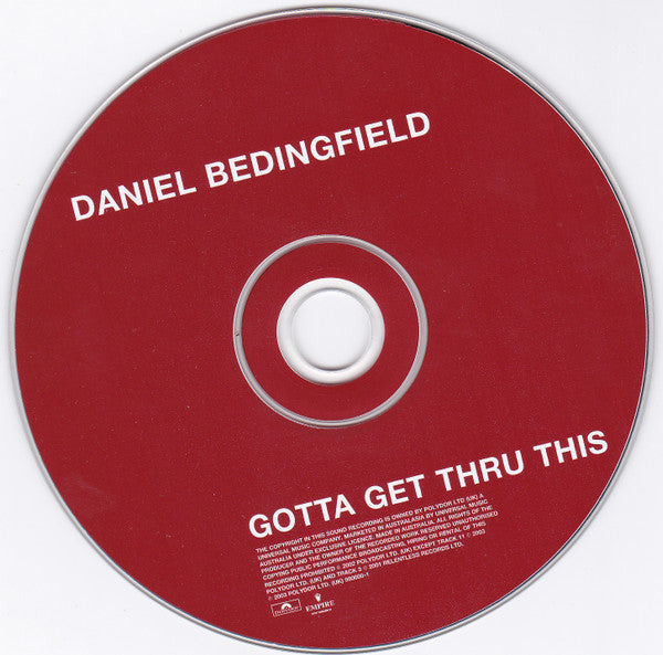 Daniel Bedingfield : Gotta Get Thru This (CD, Album)