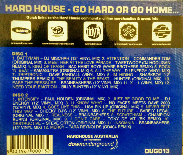 Paul Holden : Hard House (2xCD, Mixed)
