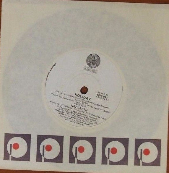 Nazareth (2) : Holiday / Talkin' About Love (7")