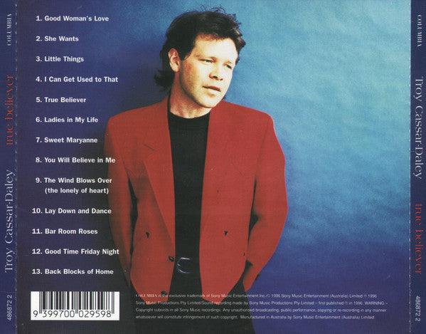 Troy Cassar-Daley : True Believer (CD, Album)