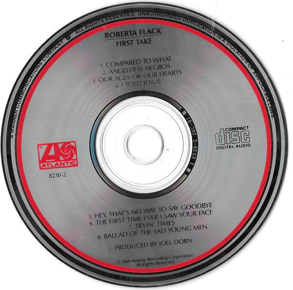 Roberta Flack : First Take (CD, Album, RE, RM)