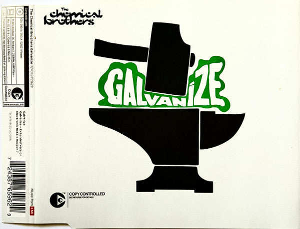 The Chemical Brothers : Galvanize (CD, Single, Copy Prot.)