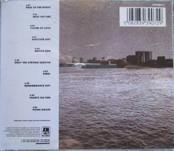 Bryan Adams : Into The Fire (CD, Album)