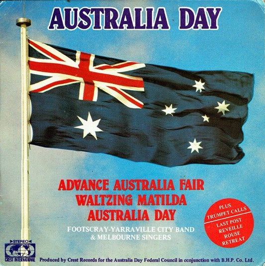 Footscray-Yarraville City Band & Melbourne Singers : Australia Day (7", EP)