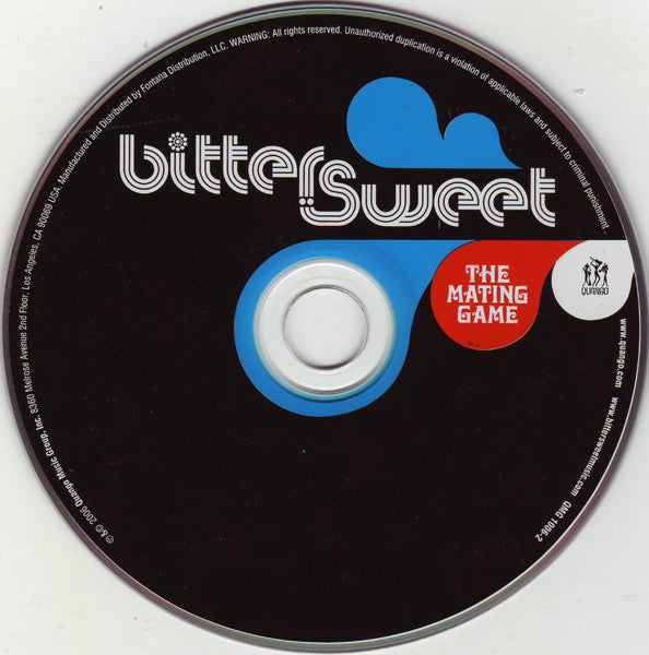 Bitter:Sweet : The Mating Game (CD, Album)