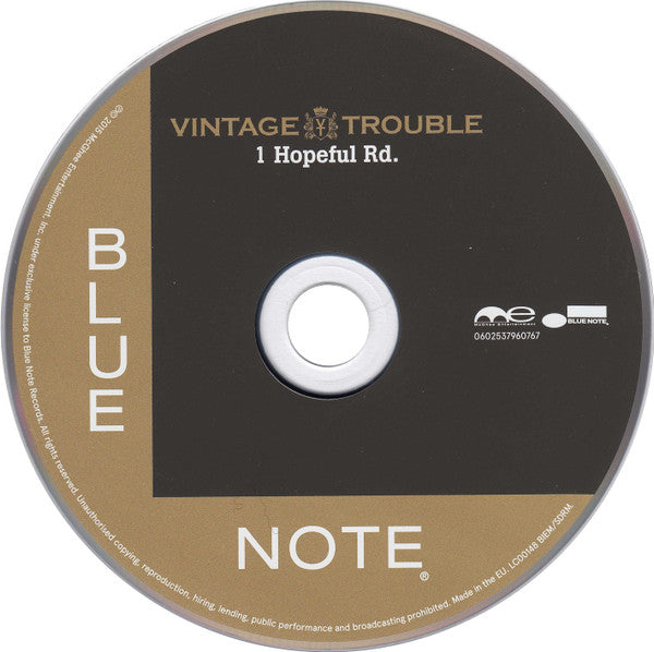 Vintage Trouble :  1 Hopeful Rd.  (CD, Album)