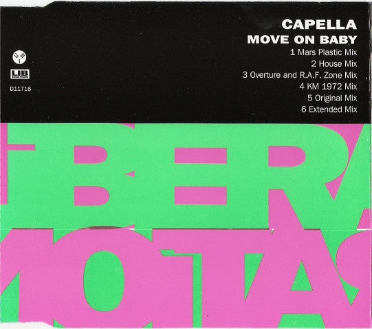 Cappella : Move On Baby (CD, Maxi)