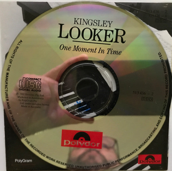 Kingsley Looker : One Moment In Time (CD, Album)