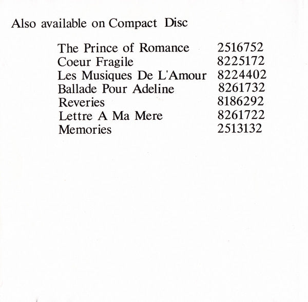 Richard Clayderman With Royal Philharmonic Orchestra : Concerto (CD, Album)