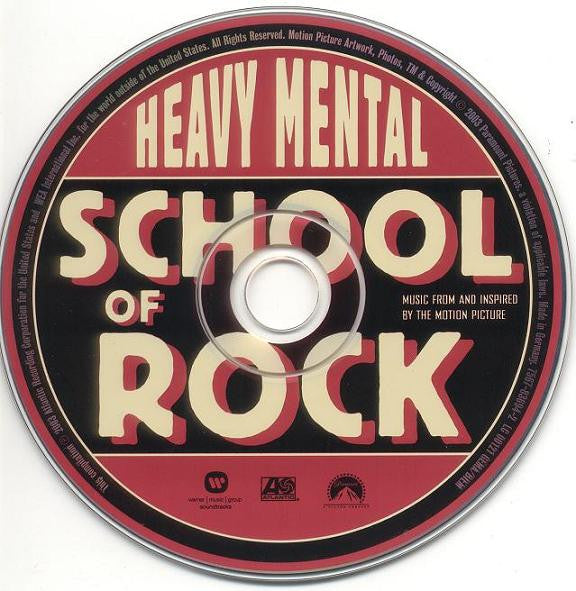 Various : School Of Rock (Music From And Inspired By The Motion Picture) (CD, Comp)