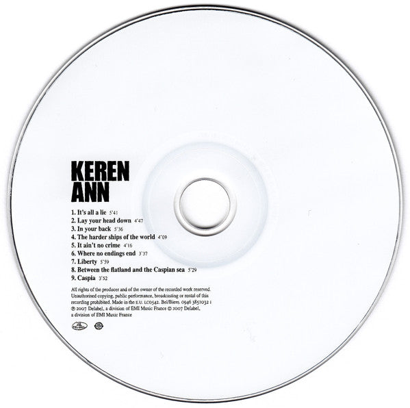 Keren Ann : Keren Ann (CD, Album, Med)