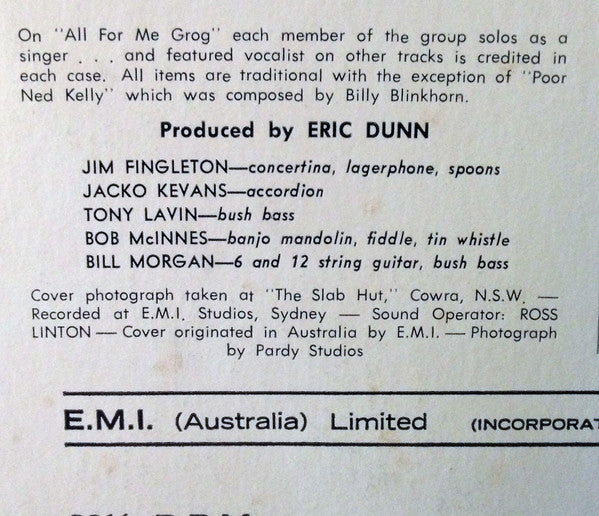 The Wild Colonial Boys : Glenrowan To The Gulf (LP, Album)