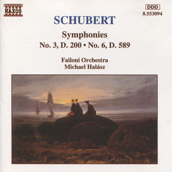 Franz Schubert - Failoni Chamber Orchestra, Budapest, Michael Halász : Symphonies No. 3, D. 200 • No. 6, D. 589 (CD, Album)