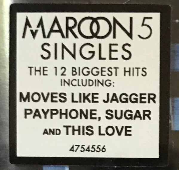 Maroon 5 : Singles (CD, Comp)