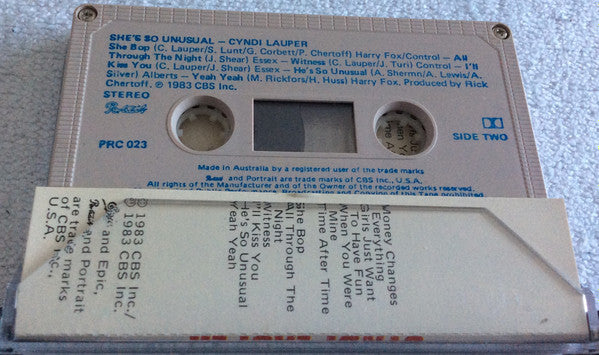 Cyndi Lauper : She's So Unusual (Cass, Album, Gre)