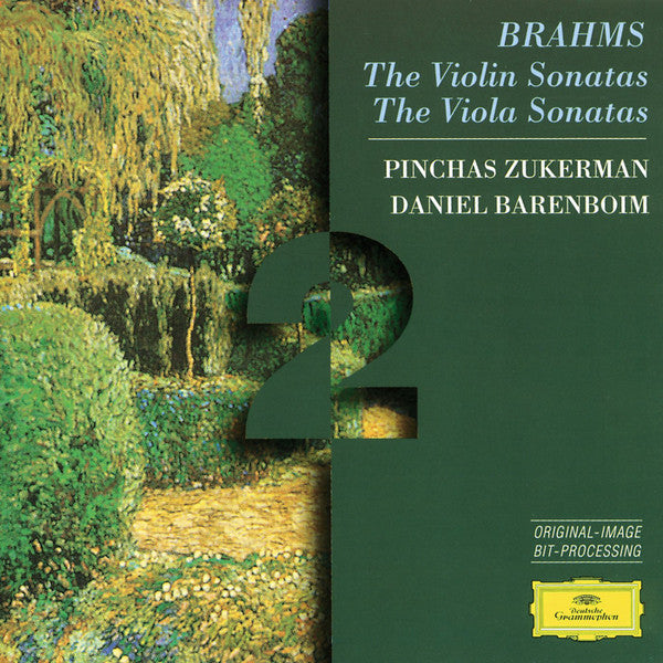 Brahms* - Pinchas Zukerman, Daniel Barenboim : The Violin Sonatas • The Viola Sonatas (2xCD, Album, RE, RM)