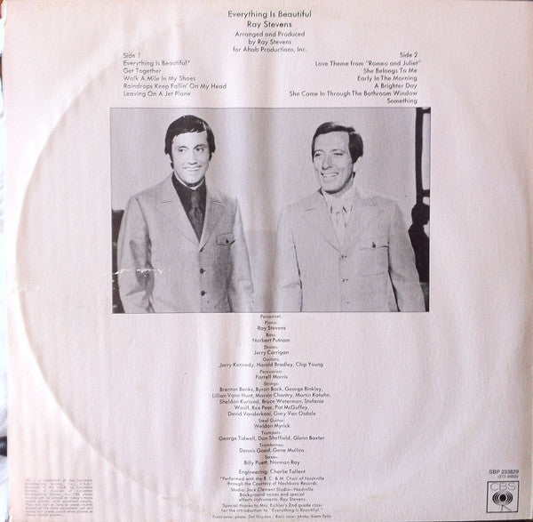 Ray Stevens : Everything Is Beautiful (LP, Album)