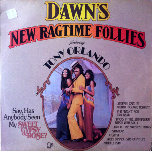 Dawn (5) Featuring Tony Orlando : Dawn's New Ragtime Follies (LP, Album)