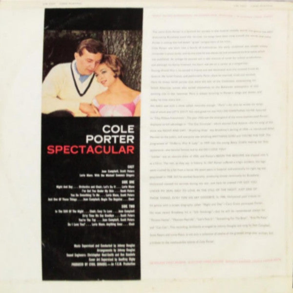 Cole Porter : Cole Porter Spectacular (LP, Album, Mono, Club)