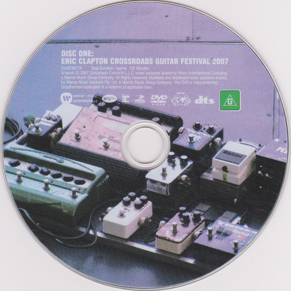 Eric Clapton : Crossroads Guitar Festival 2007 (2xDVD-V, NTSC)