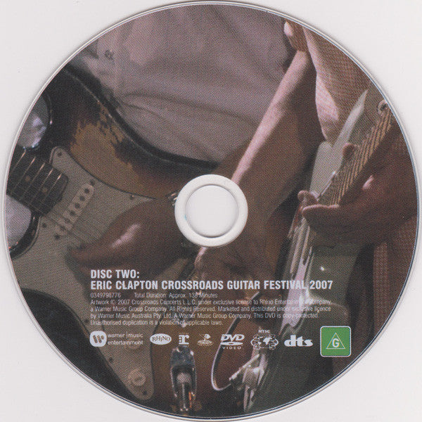 Eric Clapton : Crossroads Guitar Festival 2007 (2xDVD-V, NTSC)