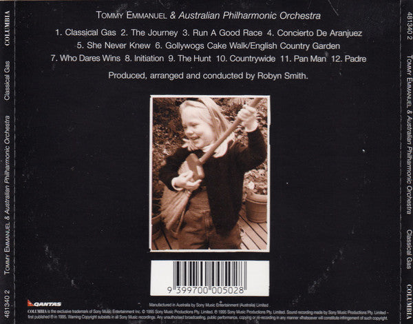 Tommy Emmanuel & The Australian Philharmonic Orchestra : Classical Gas (CD, Album)