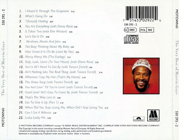 Marvin Gaye : The Very Best Of Marvin Gaye (CD, Comp)