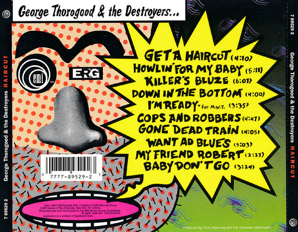 George Thorogood & The Destroyers : Haircut (CD, Album)