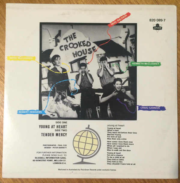The Bluebells : Young At Heart (7", Single)