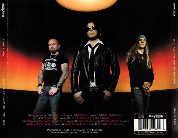 TNT (15) : All The Way To The Sun (CD, Album)
