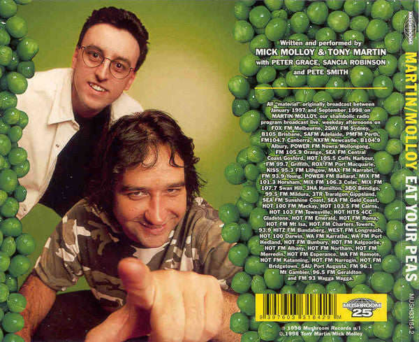 Martin/Molloy : Eat Your Peas (2xCD, Comp)