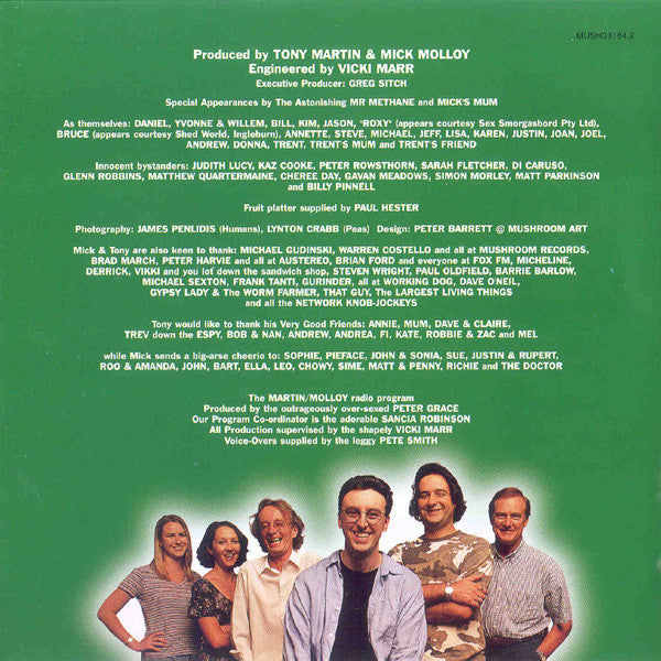Martin/Molloy : Eat Your Peas (2xCD, Comp)