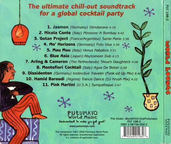 Various : World Lounge (CD, Comp)